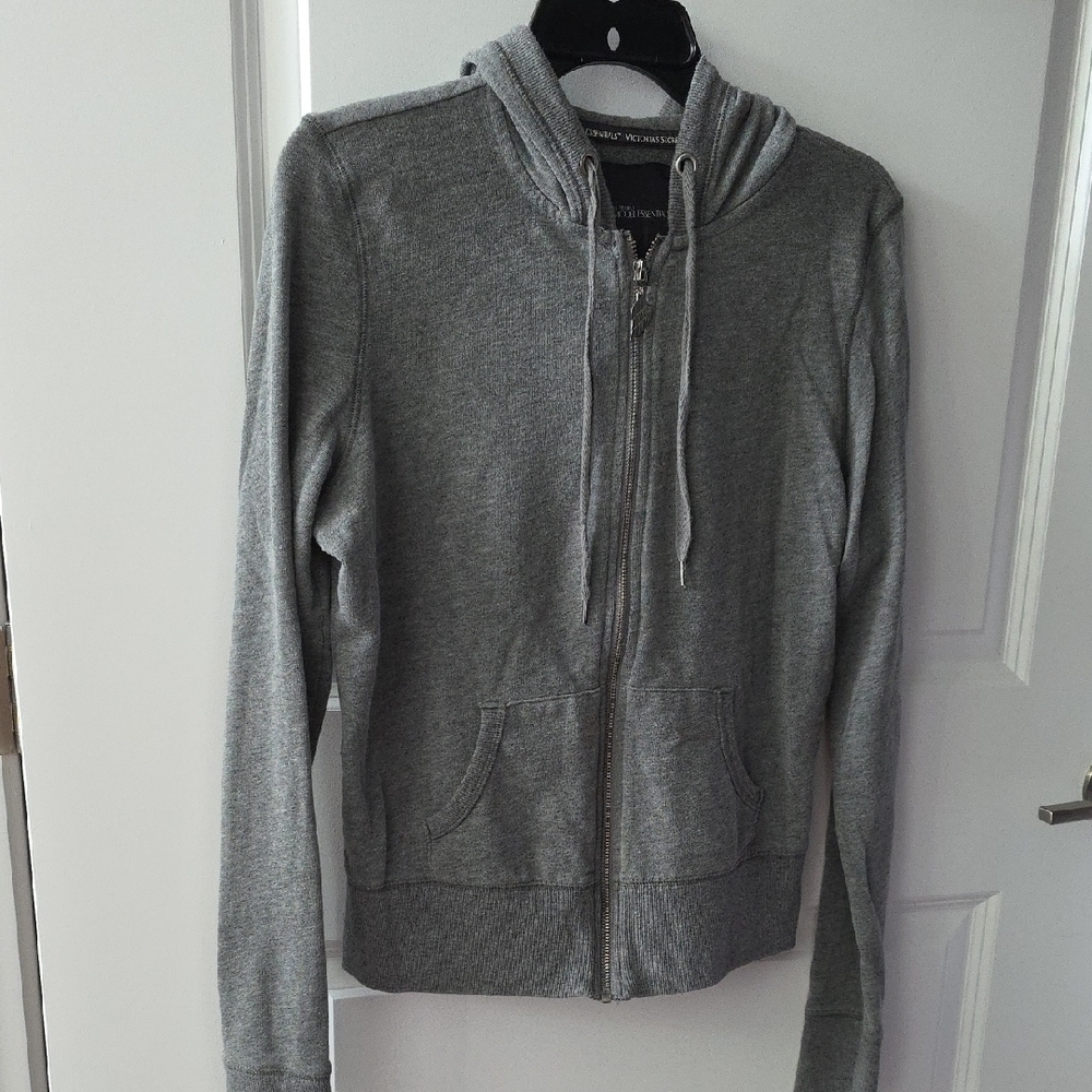 Victoria's Secret Gray Hoodie Jacket